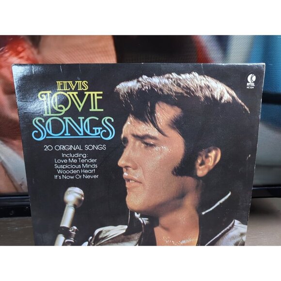 Elvis Presley-Love Songs -1981 K-Tel Records NU9900-Vinyl Record LP - Picture 2 of 8